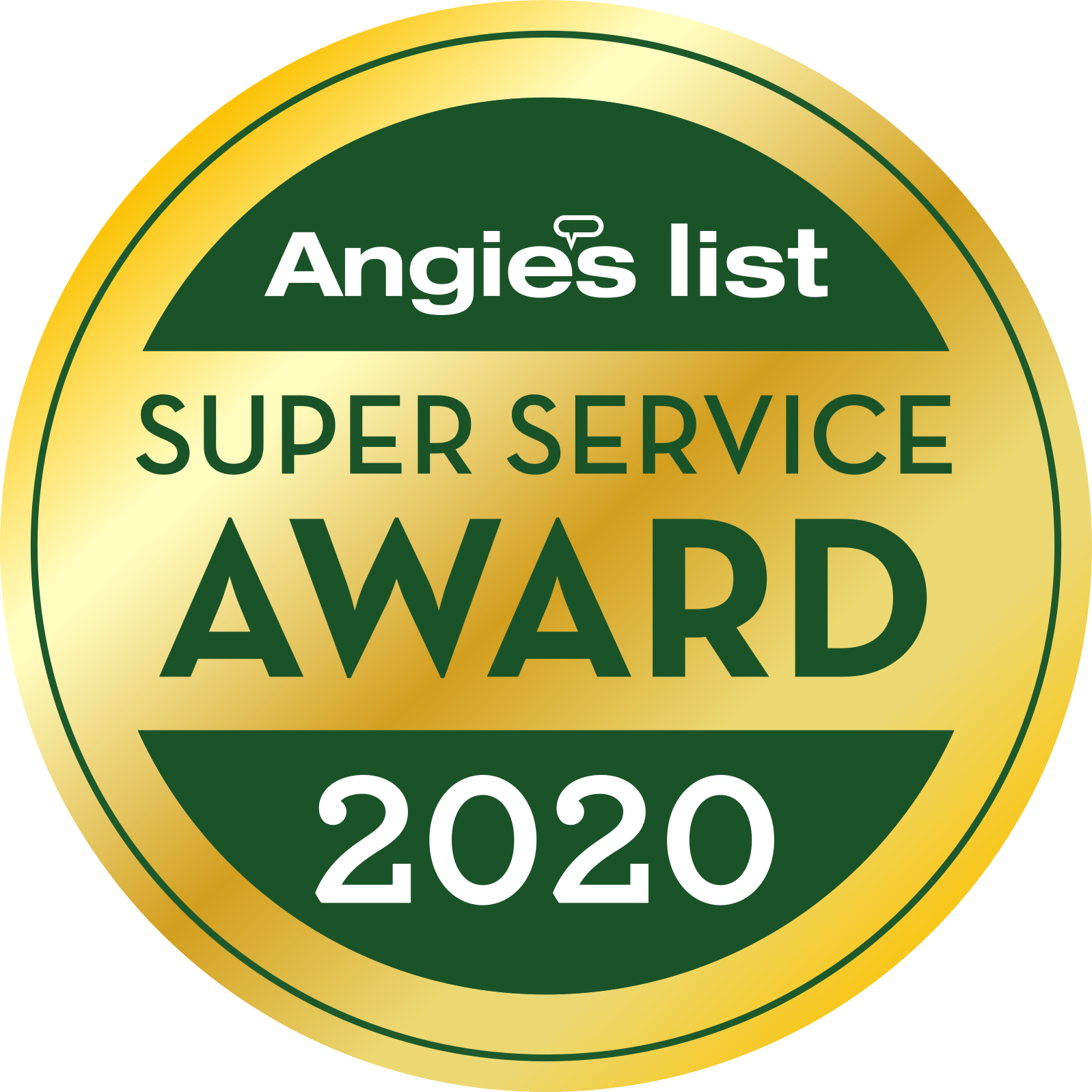 Angie's List - Super Service Award - 2020